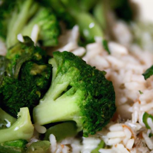 broccoli and rice bowl