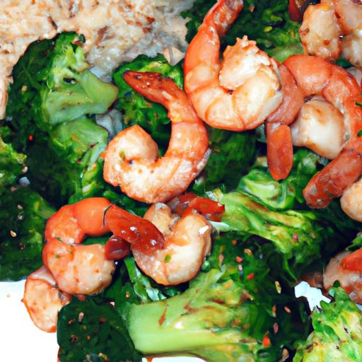 broccoli and shrimp stir fry