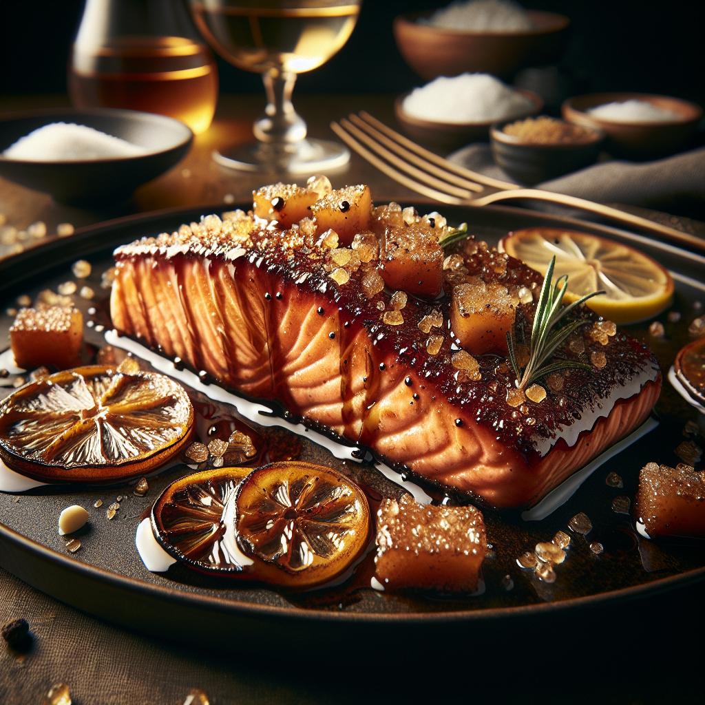 brown sugar glazed salmon