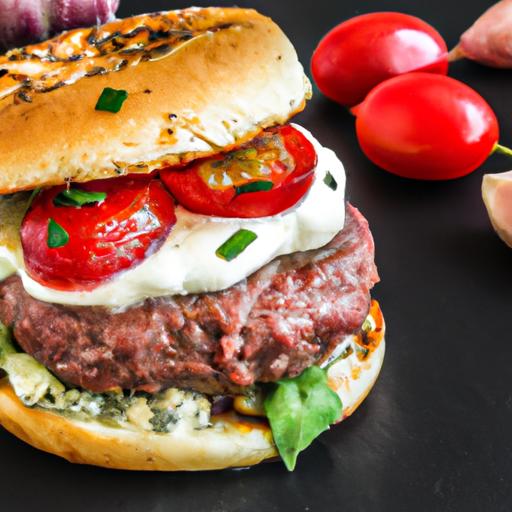 bruschetta burger