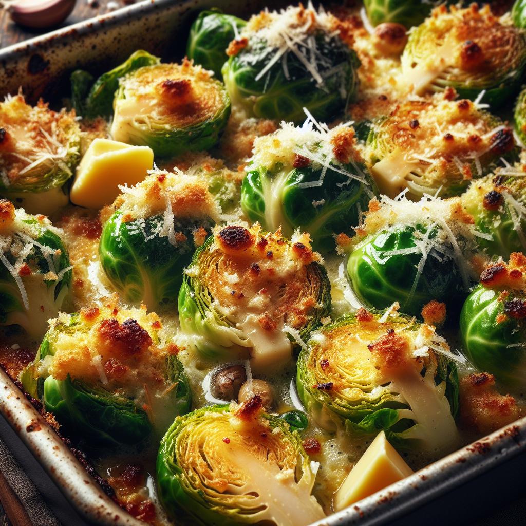 brussels sprouts gratin