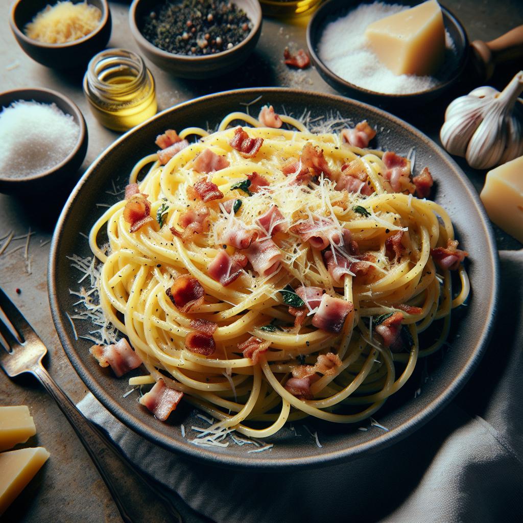 bucatini carbonara