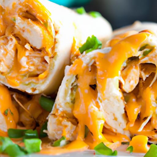 Buffalo Chicken Breakfast Burrito