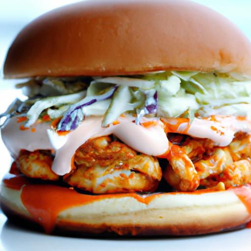 buffalo chicken burger