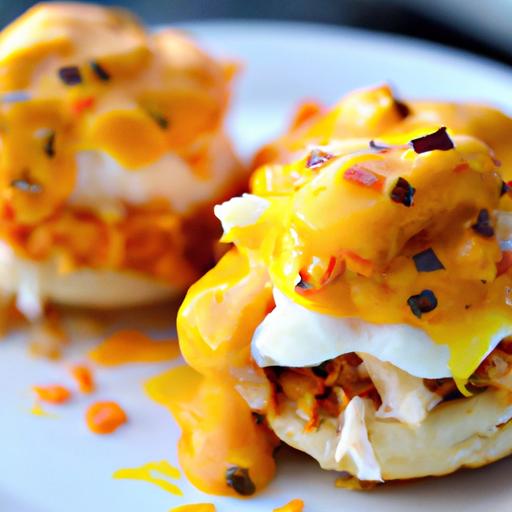 buffalo chicken eggs benedict