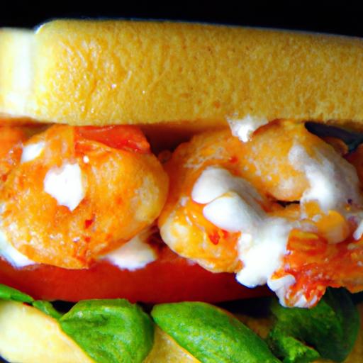 buffalo shrimp sandwich