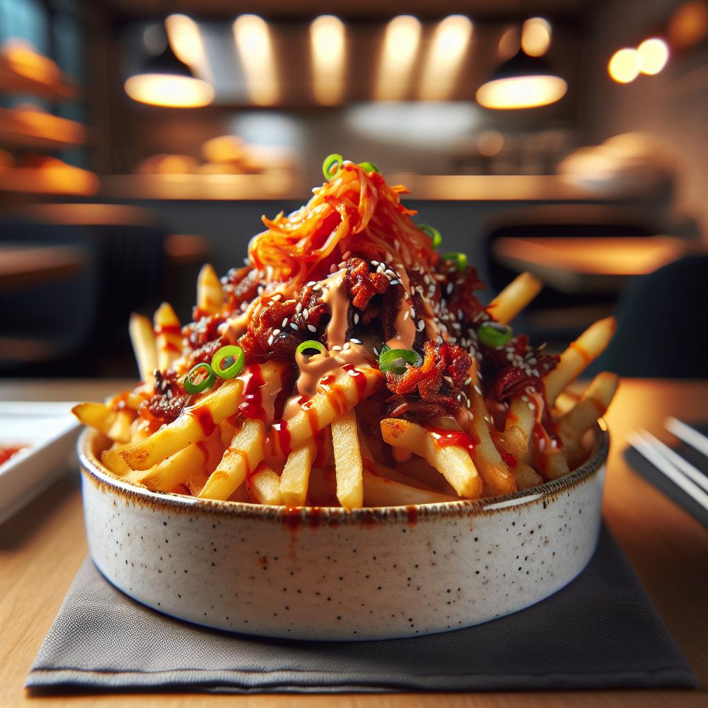 Bulgogi Kimchi Fries