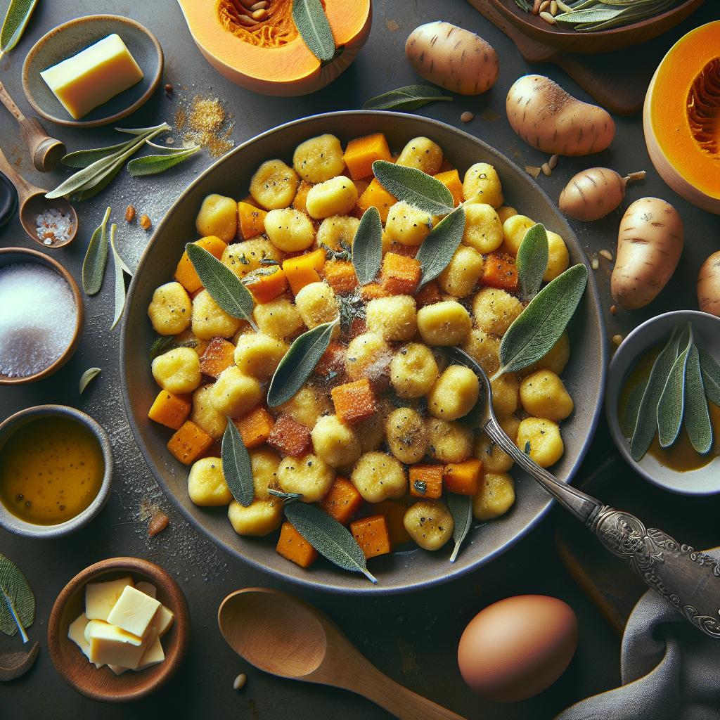 butternut squash gnocchi with sage brown butter