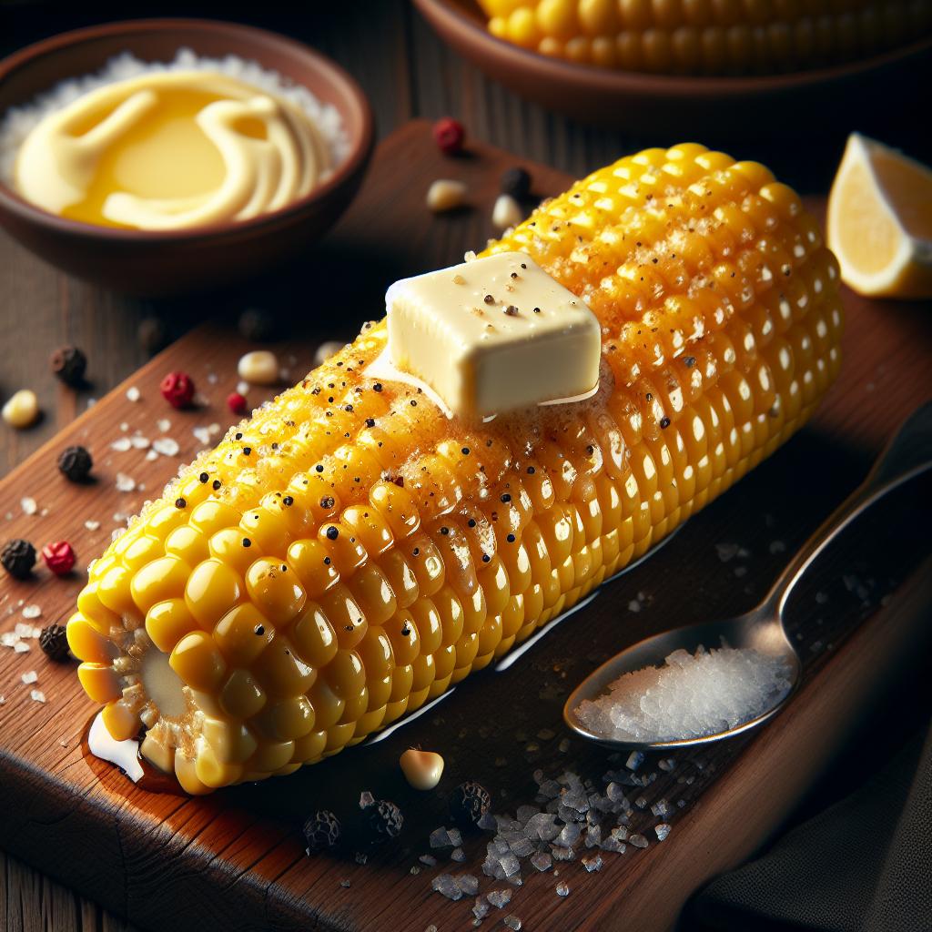 buttery corn on the cob