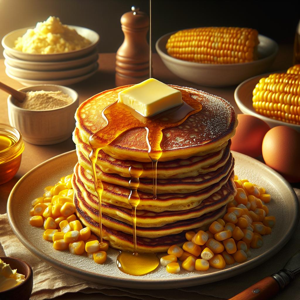 Buttery Corn Pancakes