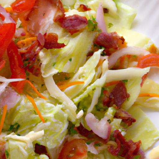 cabbage and bacon salad