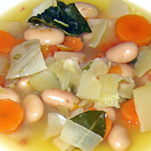 cabbage and bean soup