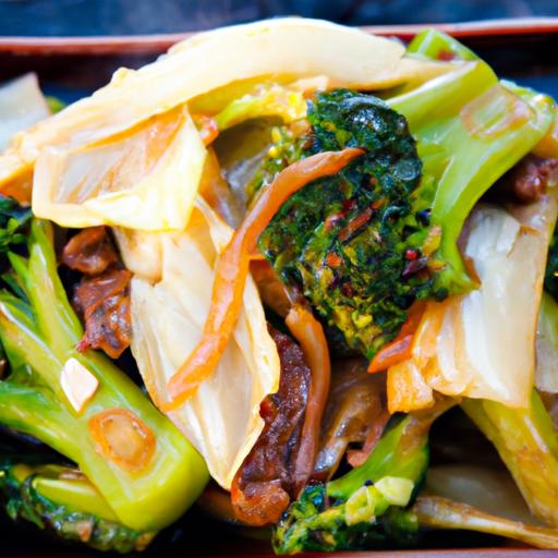 cabbage and beef stir fry