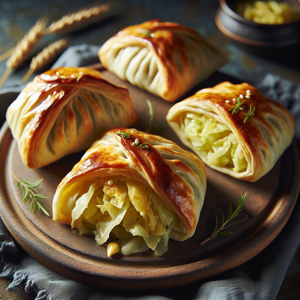 Cabbage and Cheese Parcels