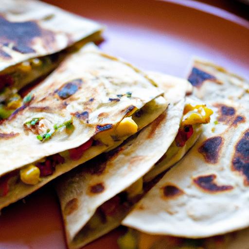 Cabbage and Corn Quesadillas