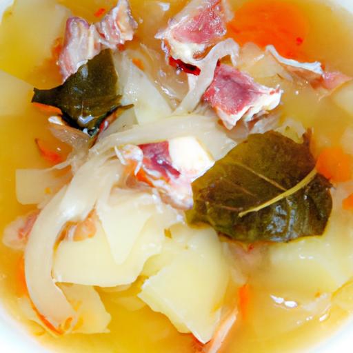 cabbage and ham soup