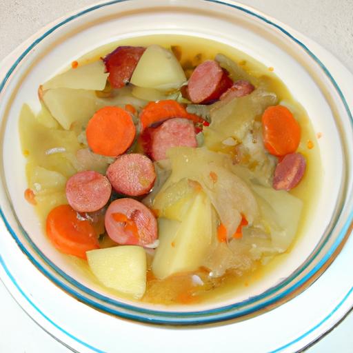 cabbage and kielbasa soup