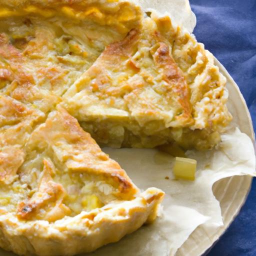 Cabbage and Onion Tart