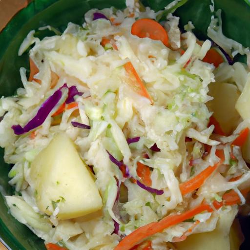 cabbage and potato salad