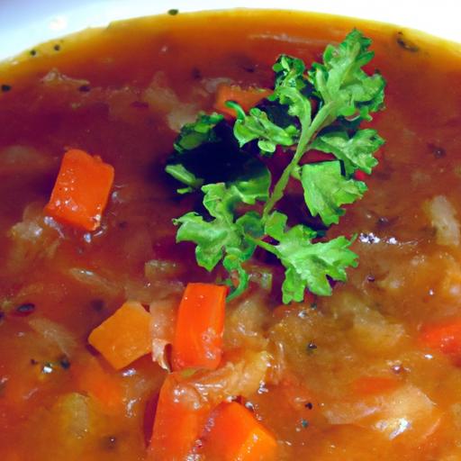 cabbage and sweet potato soup