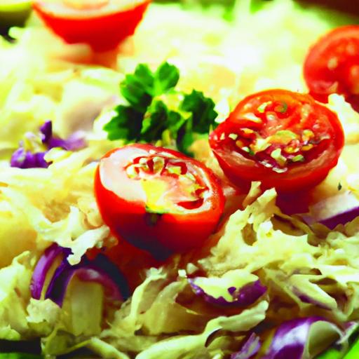 cabbage and tomato salad