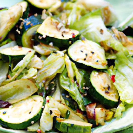 cabbage and zucchini stir fry