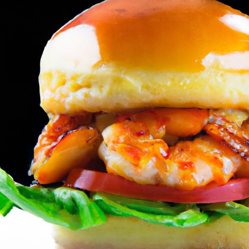 cajun shrimp burger