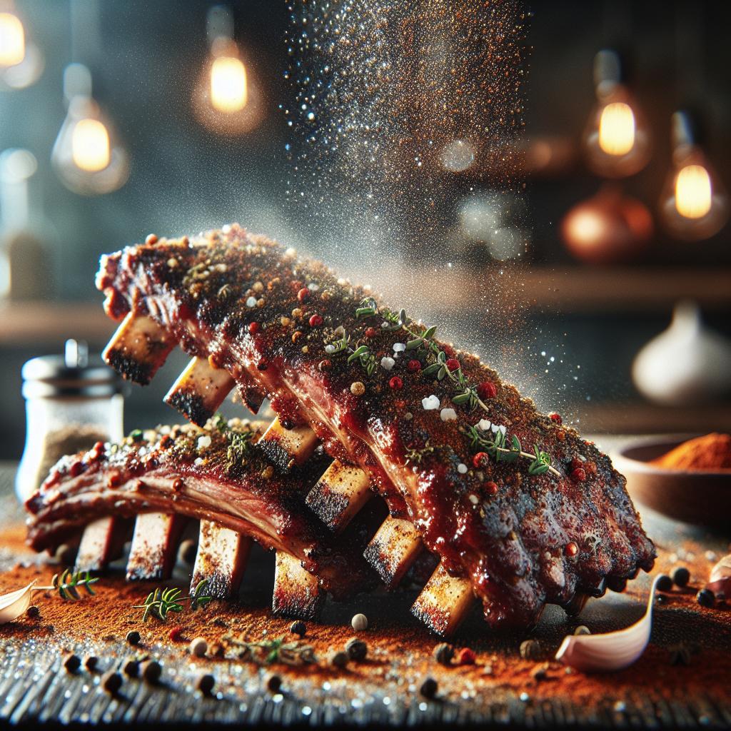 Cajun Style Beef Ribs