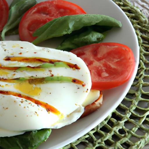 caprese eggs benedict