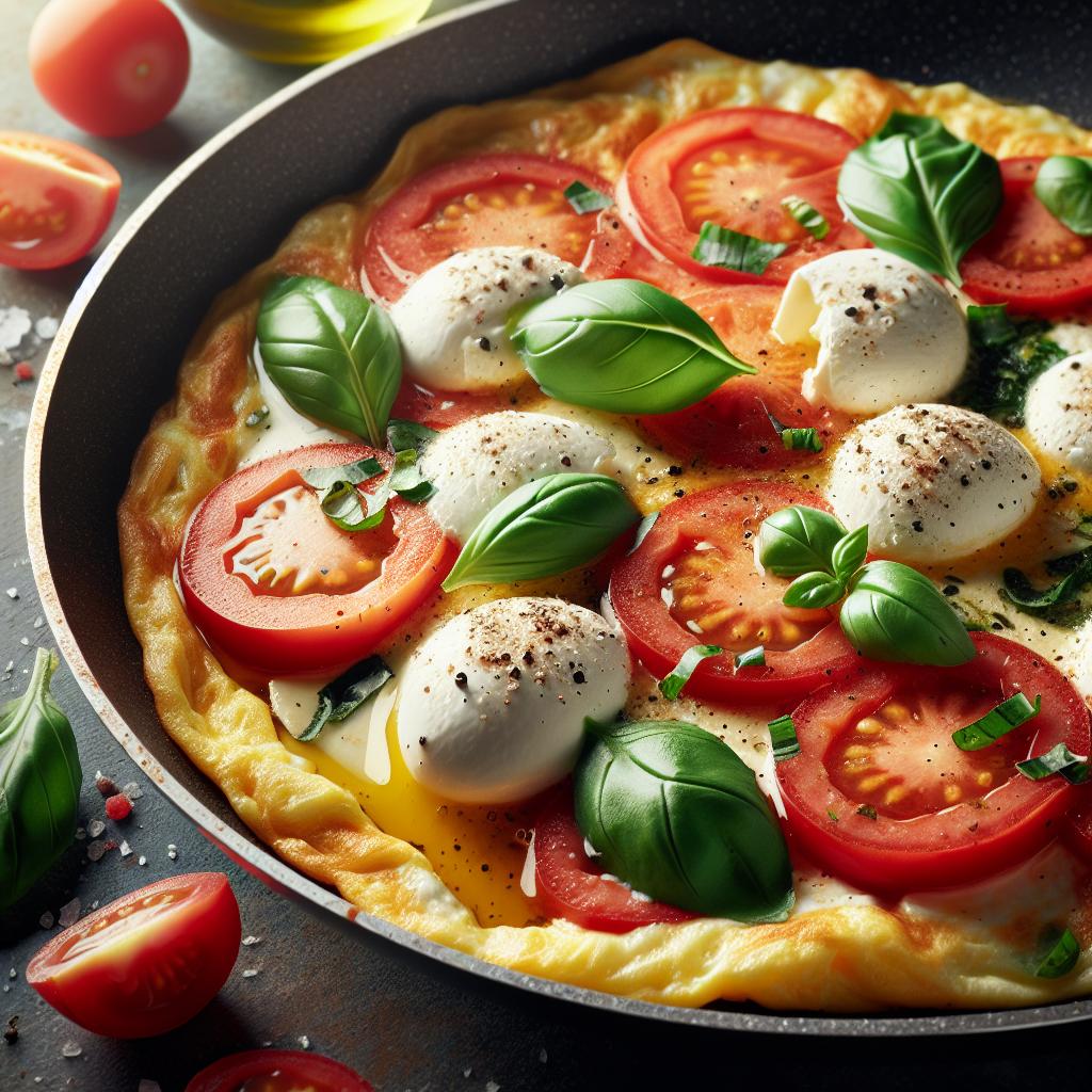 Caprese Omelette