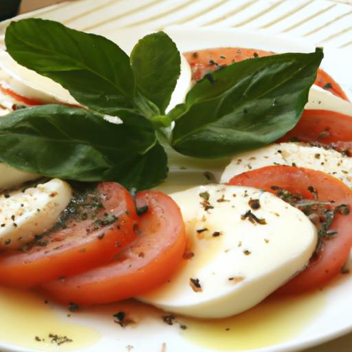 Caprese Salad with Fresh Basil