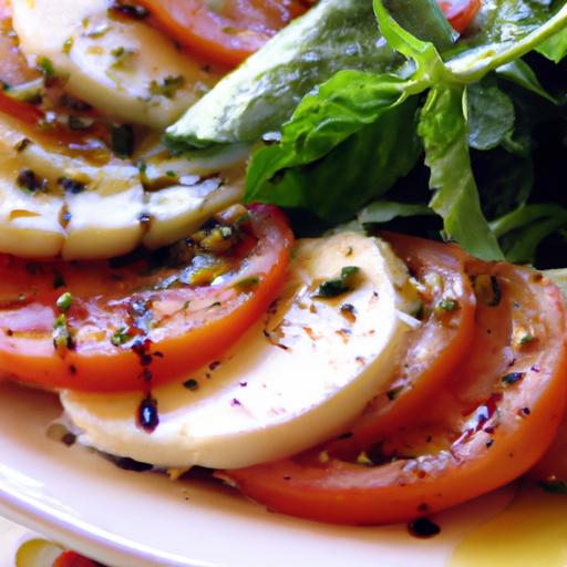 Caprese Salad with Parmesan