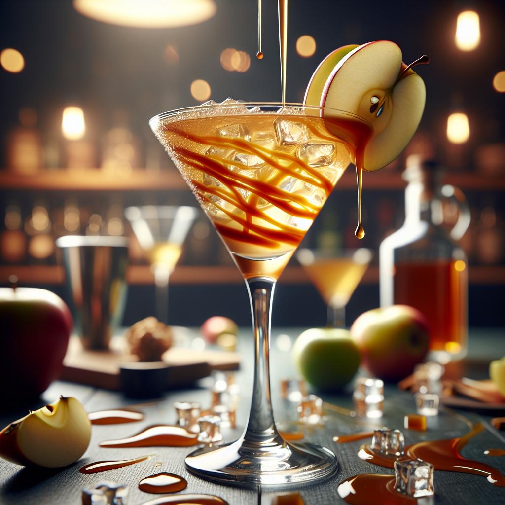 Caramel Apple Martini