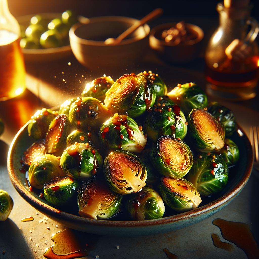 caramelized brussels sprouts