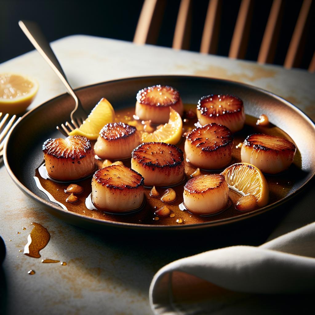 Caramelized Scallops