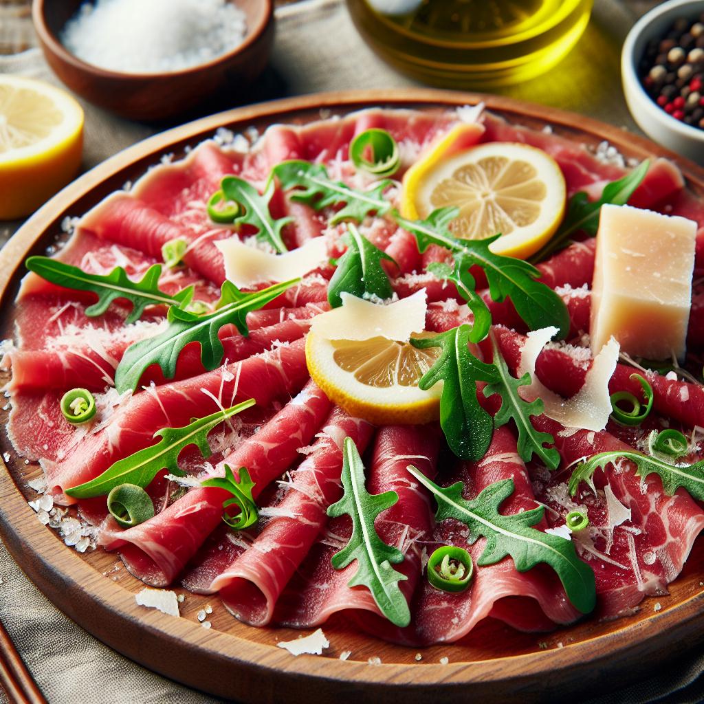 carpaccio of beef