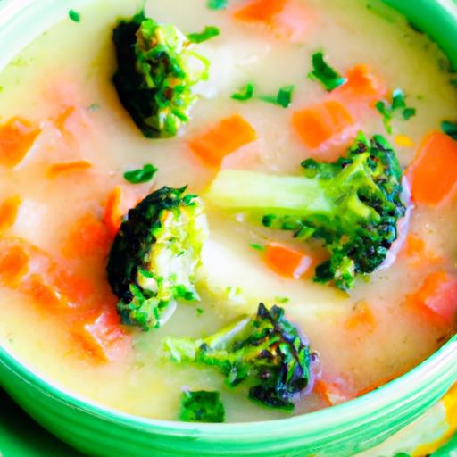 carrot and broccoli soup