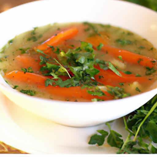 carrot and celery soup