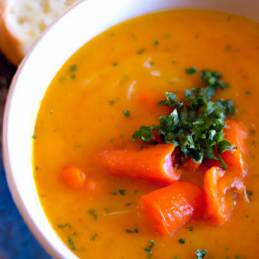 carrot and cheddar soup