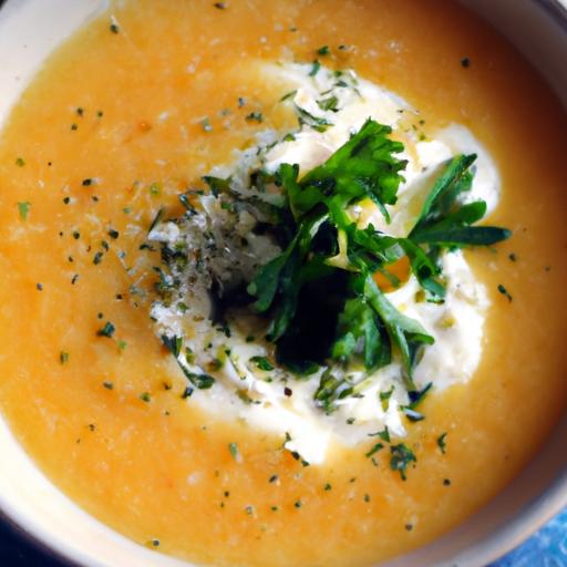 carrot and cheese soup