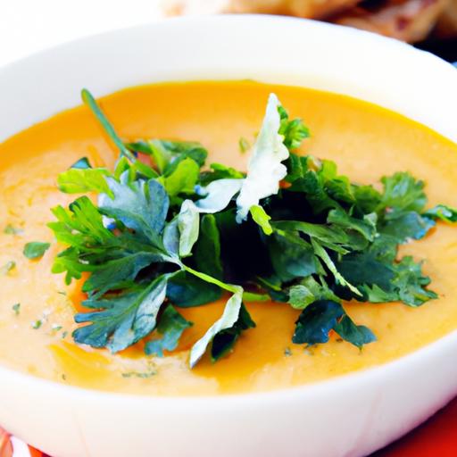 carrot and coriander soup