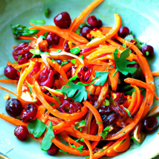 Carrot and Cranberry Salad