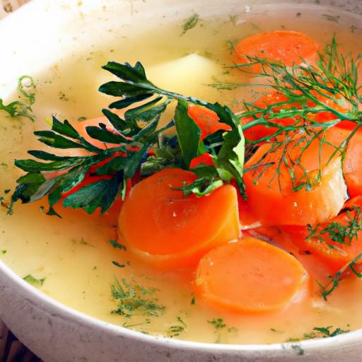 carrot and dill soup