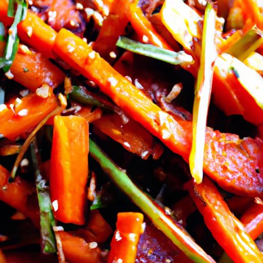 carrot and ginger stir fry