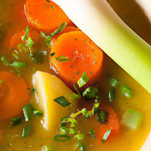 carrot and leek soup