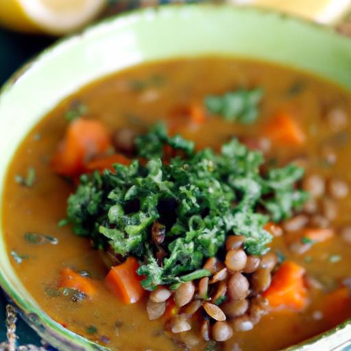 carrot and lentil soup