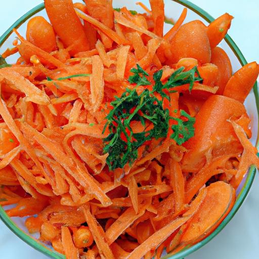 carrot and mustard salad