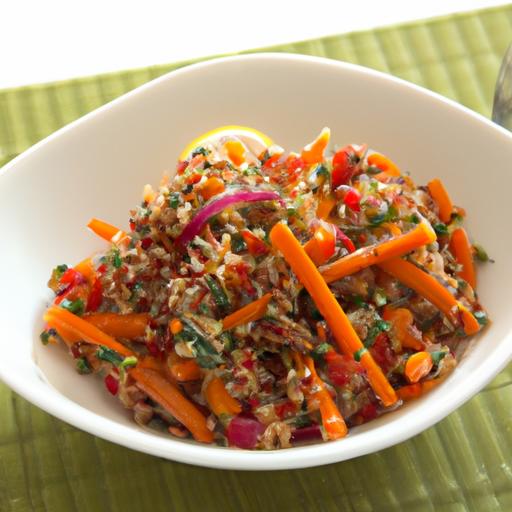 carrot and quinoa salad