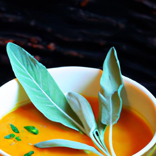 carrot and sage soup