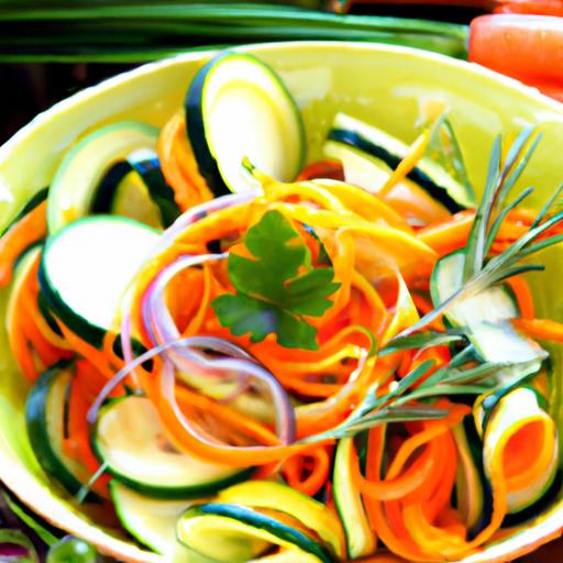 carrot and zucchini salad